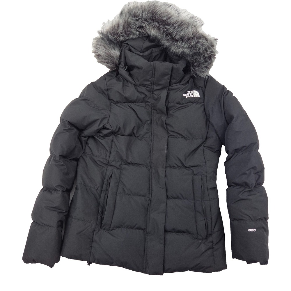 The North Face Women's Gotham Jacket TNF Black Size Medium 550 Goose Down
